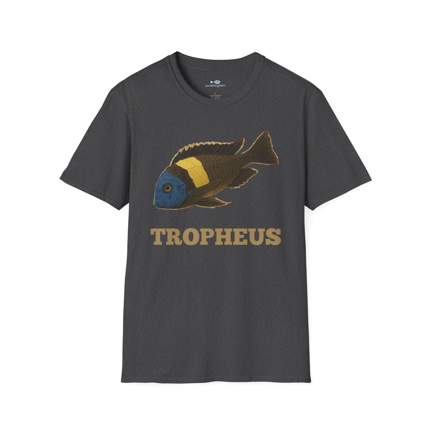 Tropheus Cichlid Fish T‑Shirt — Retro Aquarium Fish Tee