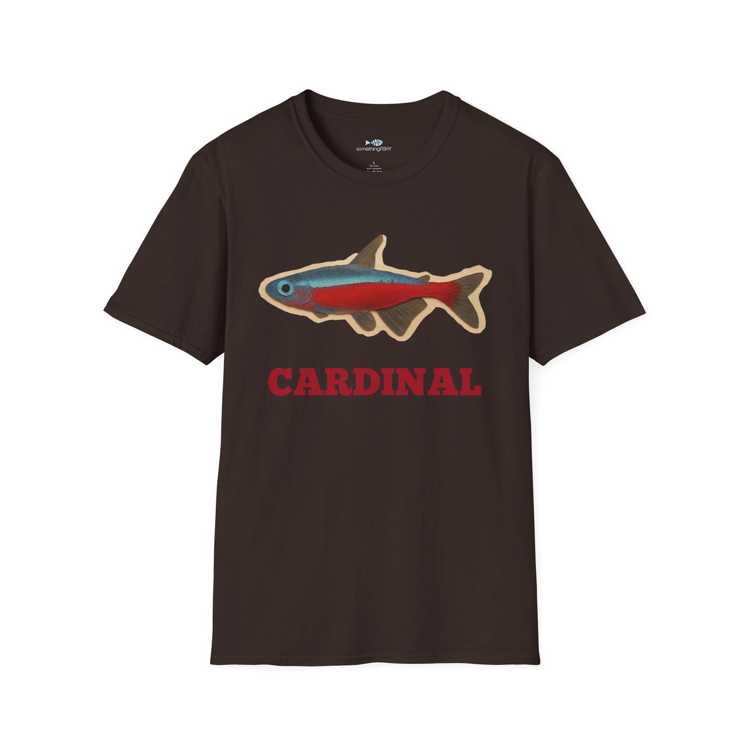 Cardinal Tetra Fish Tee — Cute Aquarium Fish Shirt