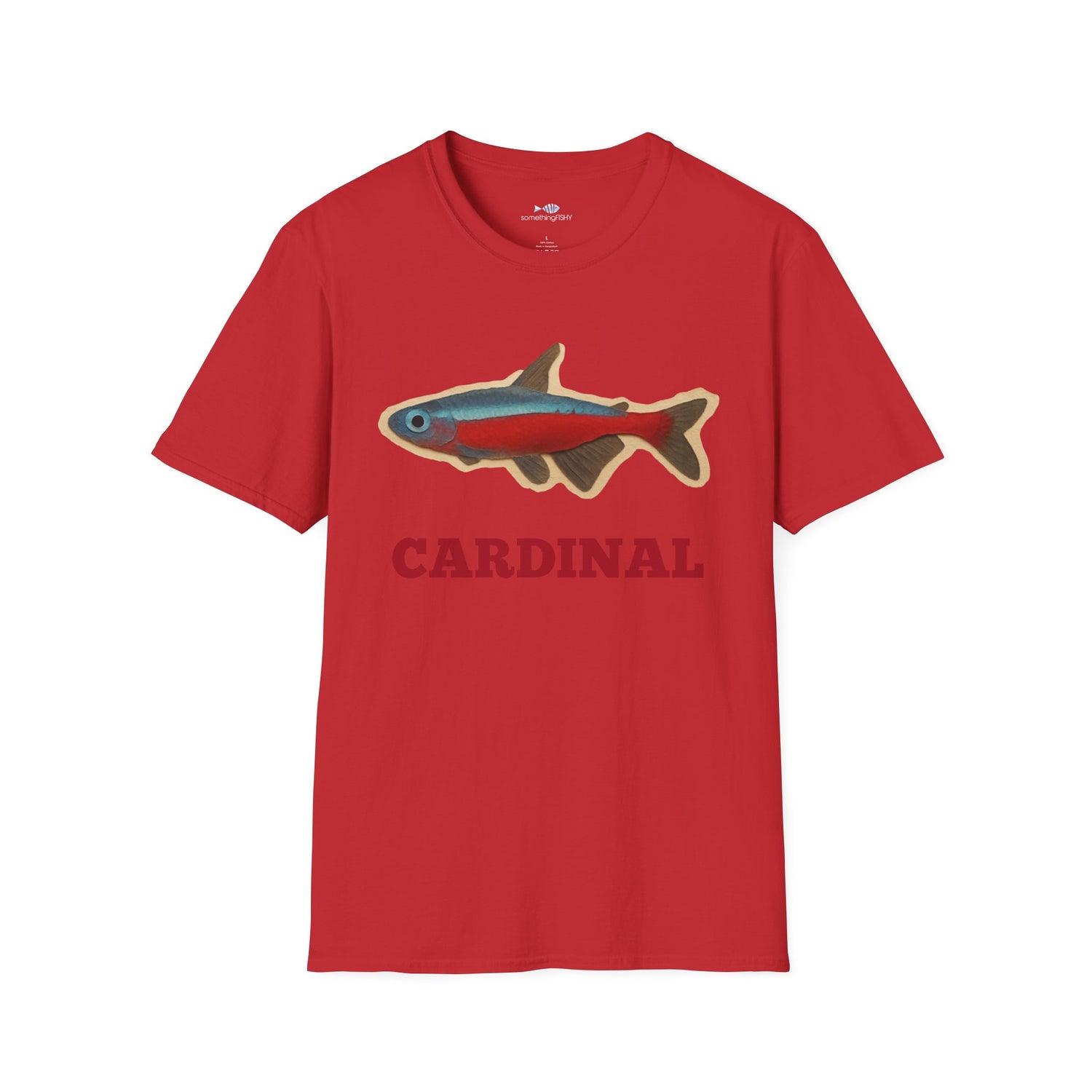 Cardinal Tetra Fish Tee — Cute Aquarium Fish Shirt