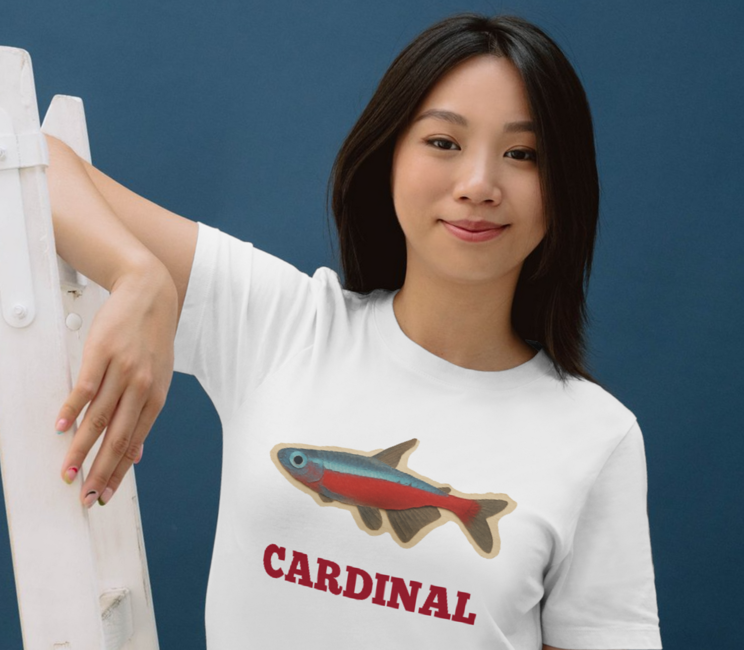 Cardinal Tetra Fish Tee — Cute Aquarium Fish Shirt