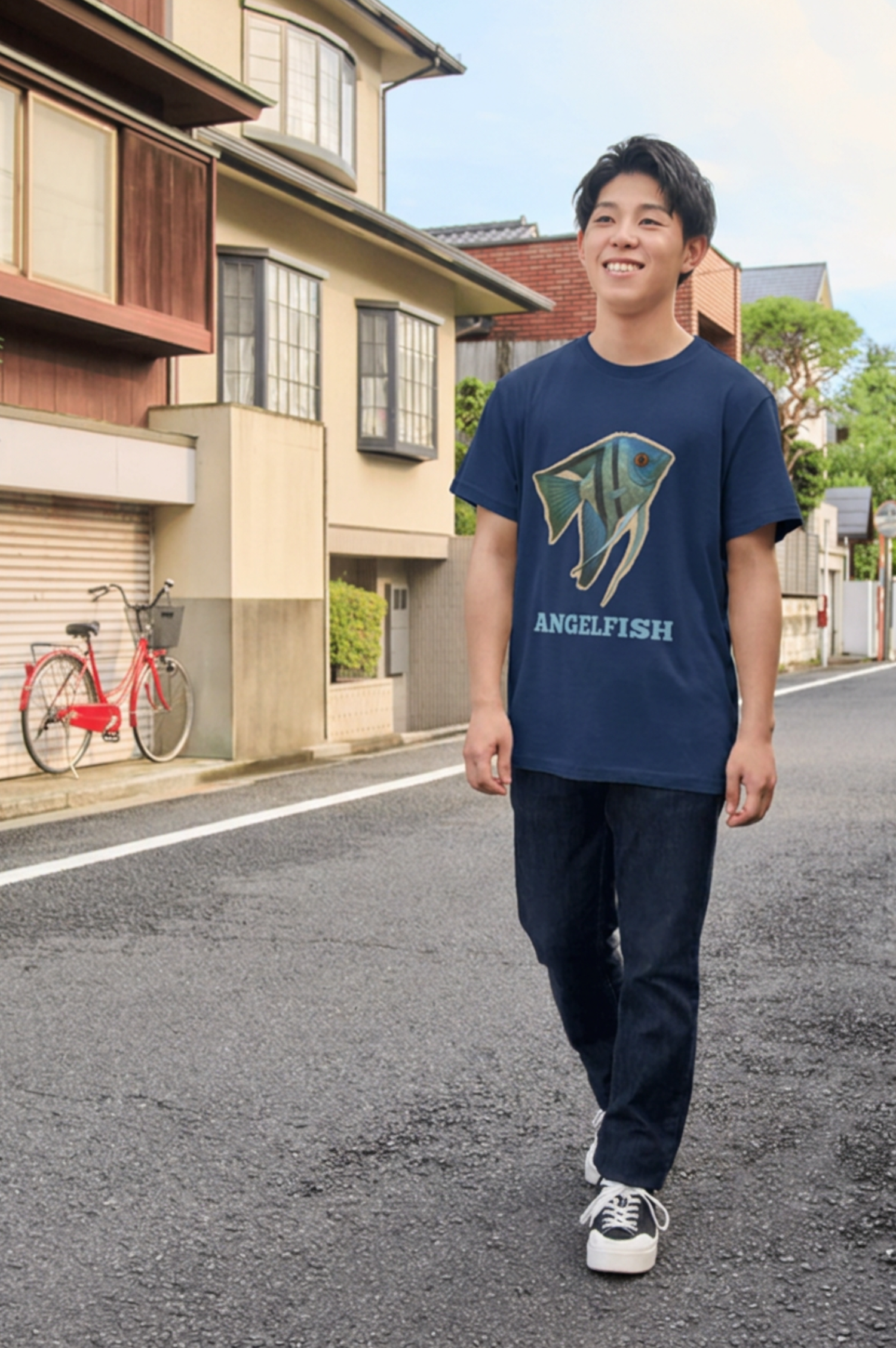 Angelfish Graphic T-Shirt