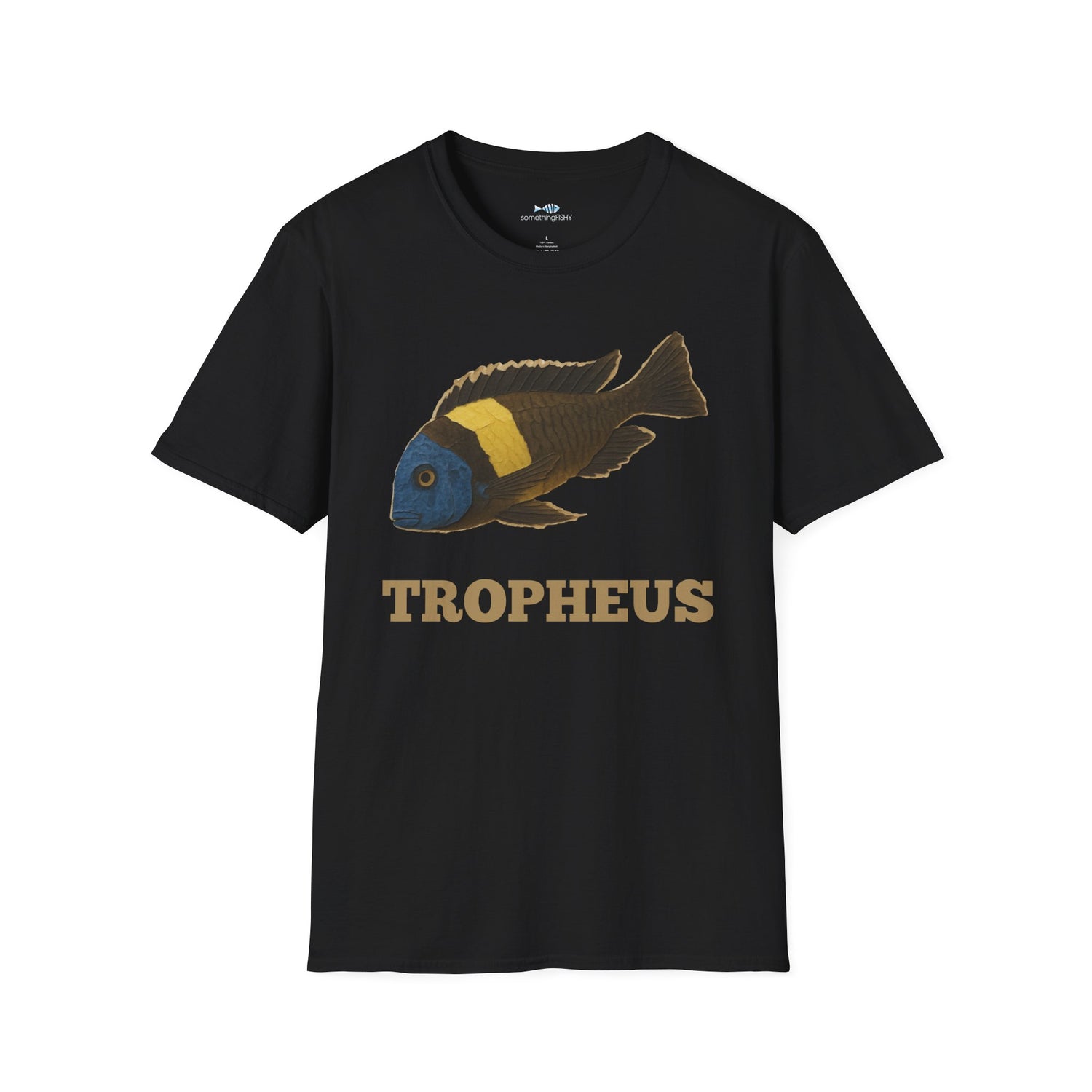 Tropheus Cichlid Fish T‑Shirt — Retro Aquarium Fish Tee
