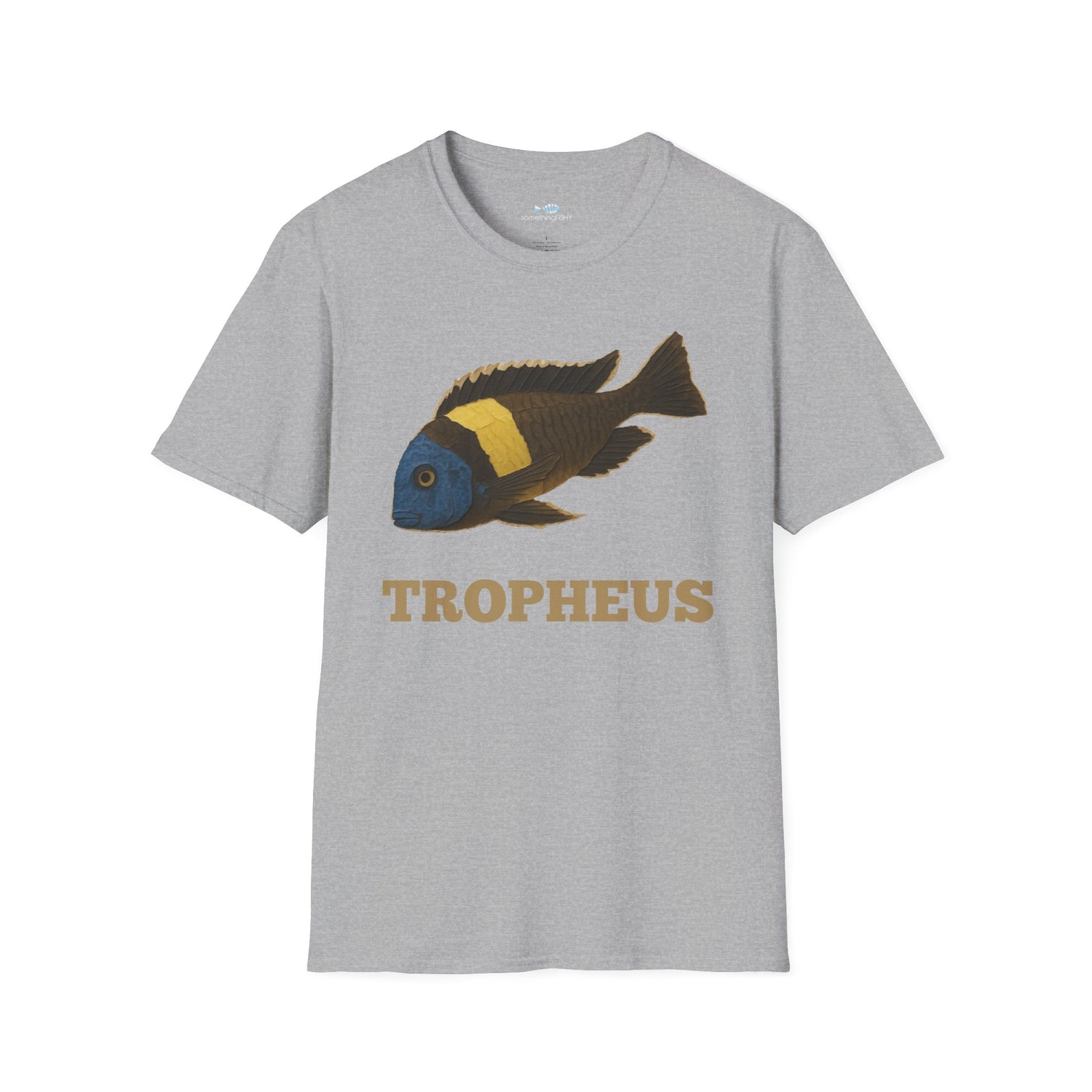 Tropheus Cichlid Fish T‑Shirt — Retro Aquarium Fish Tee