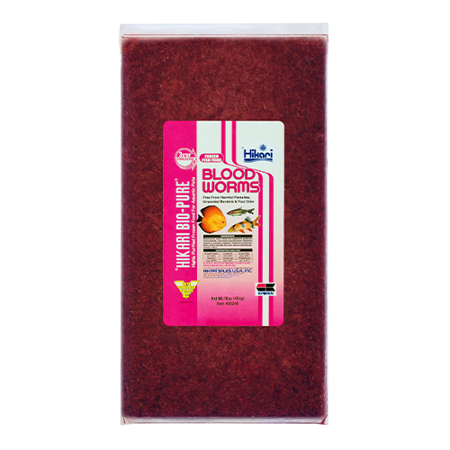 Hikari Frozen Bloodworm Flat 16 oz