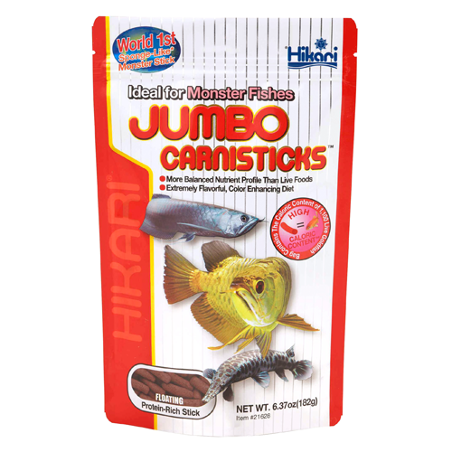 Hikari Jumbo Carnisticks 6.37 oz