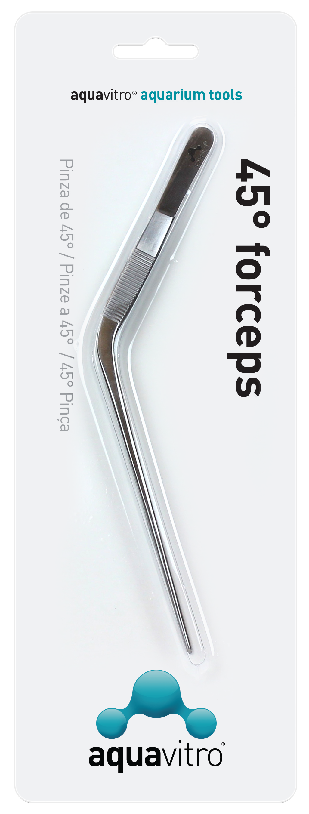 Aquavitro Forceps 45 Degree