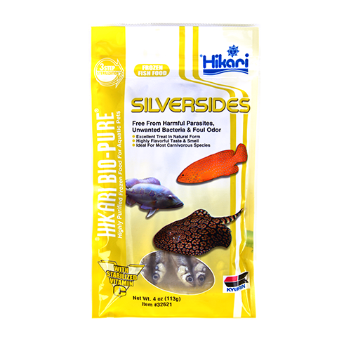 Hikari Frozen Silversides Flat 4 oz