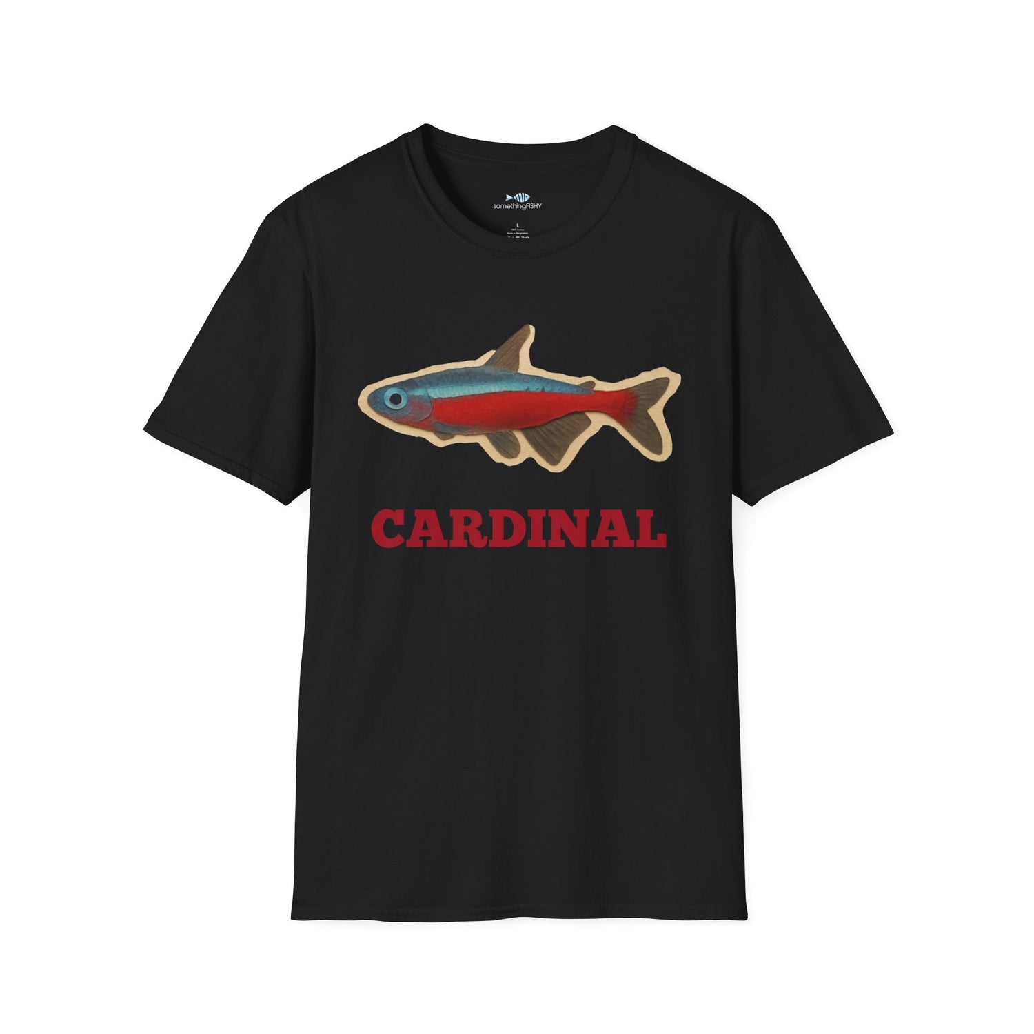 Cardinal Tetra Fish Tee — Cute Aquarium Fish Shirt
