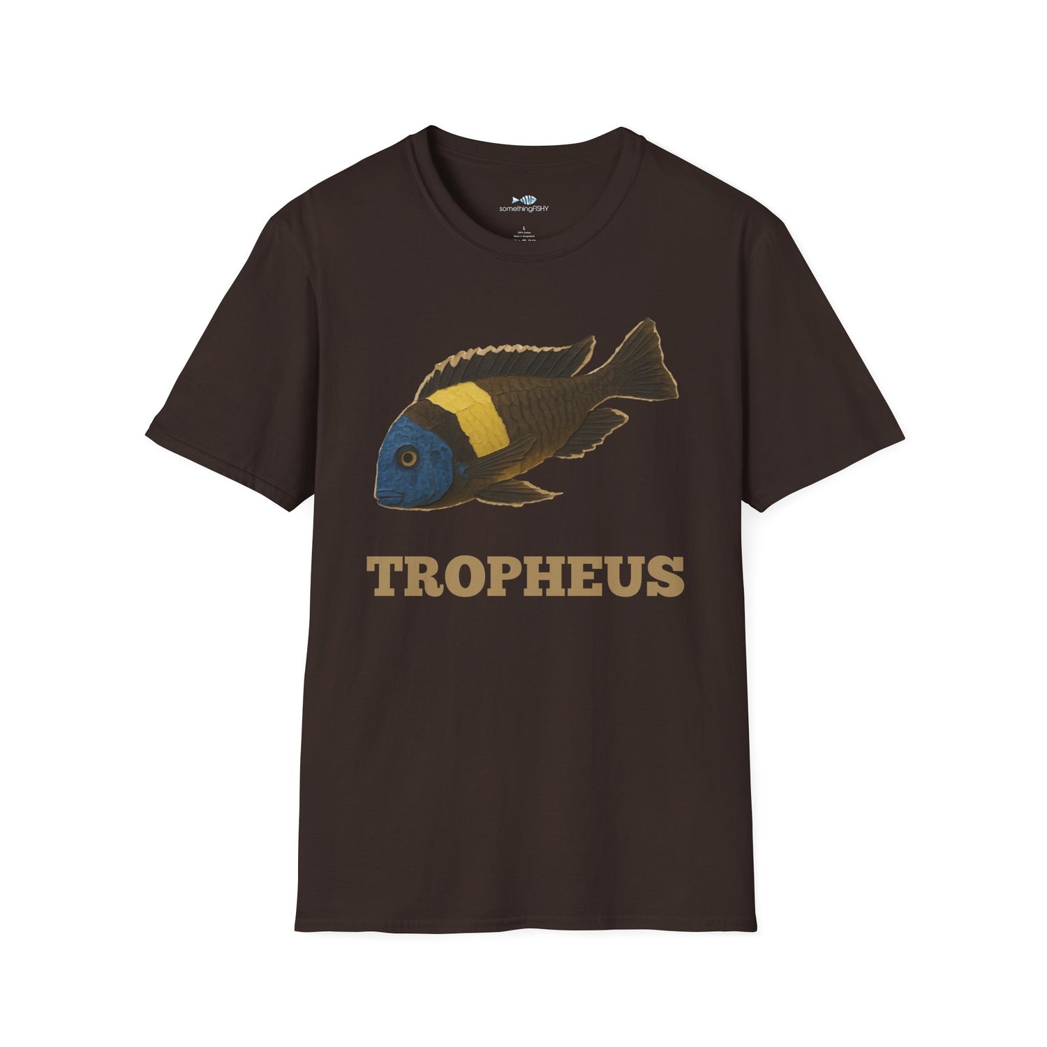 Tropheus Cichlid Fish T‑Shirt — Retro Aquarium Fish Tee