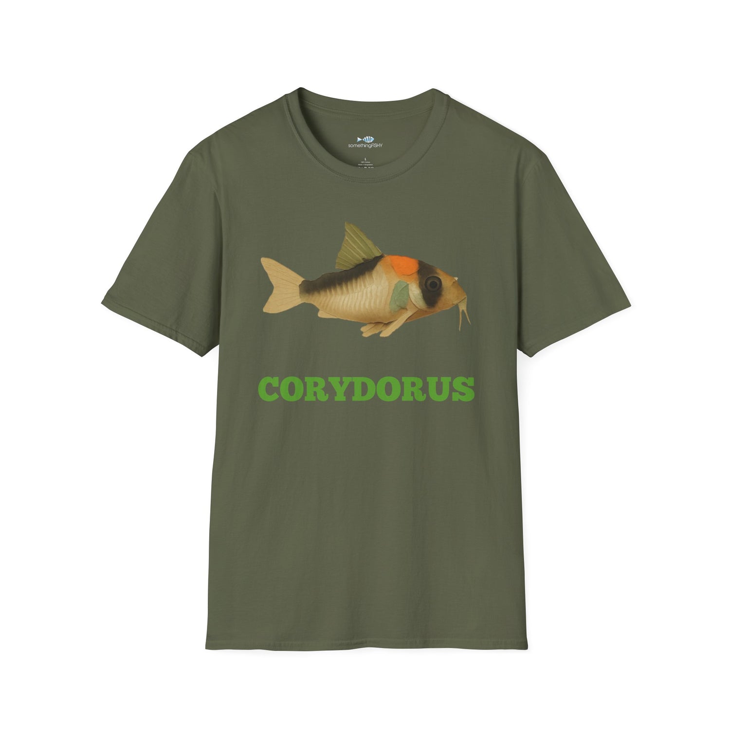 Corydorus Fish Tee — Awesome Aquarium Cory Catfish Graphic T-Shirt