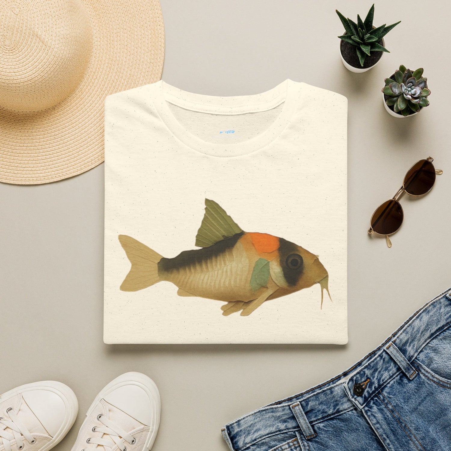 Corydorus Fish Tee — Awesome Aquarium Cory Catfish Graphic T-Shirt