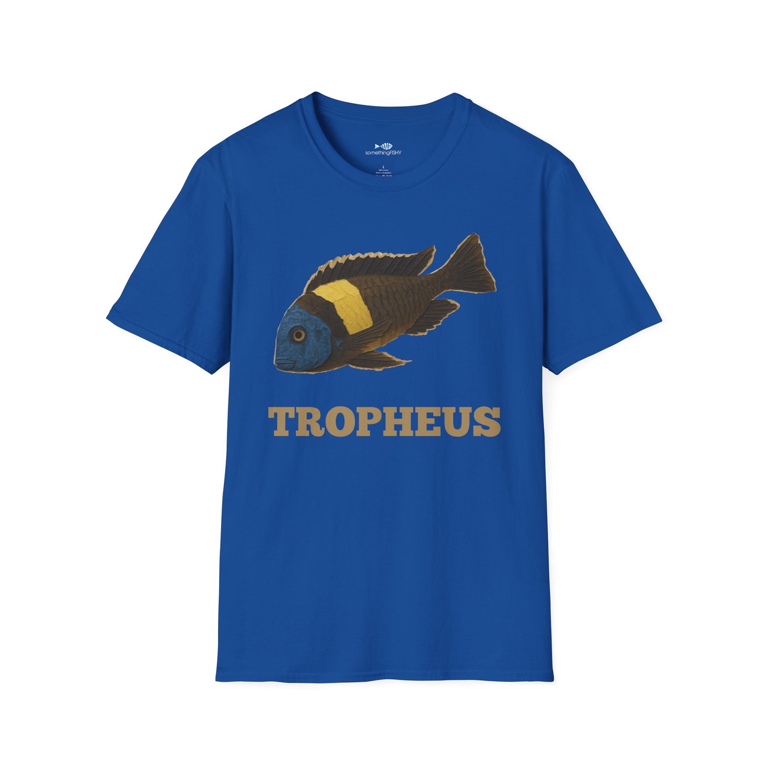 Tropheus Cichlid Fish T‑Shirt — Retro Aquarium Fish Tee