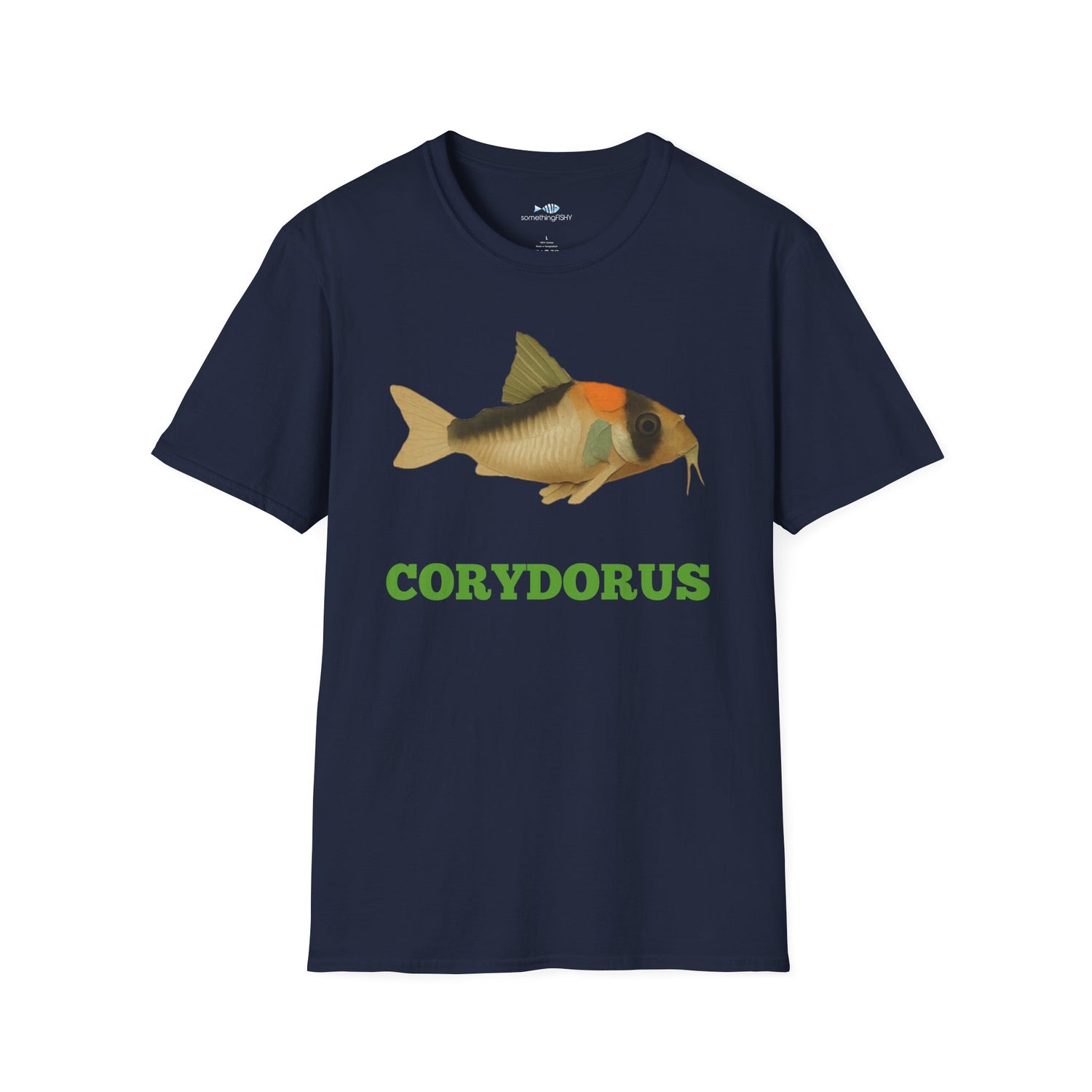 Corydorus Fish Tee — Awesome Aquarium Cory Catfish Graphic T-Shirt