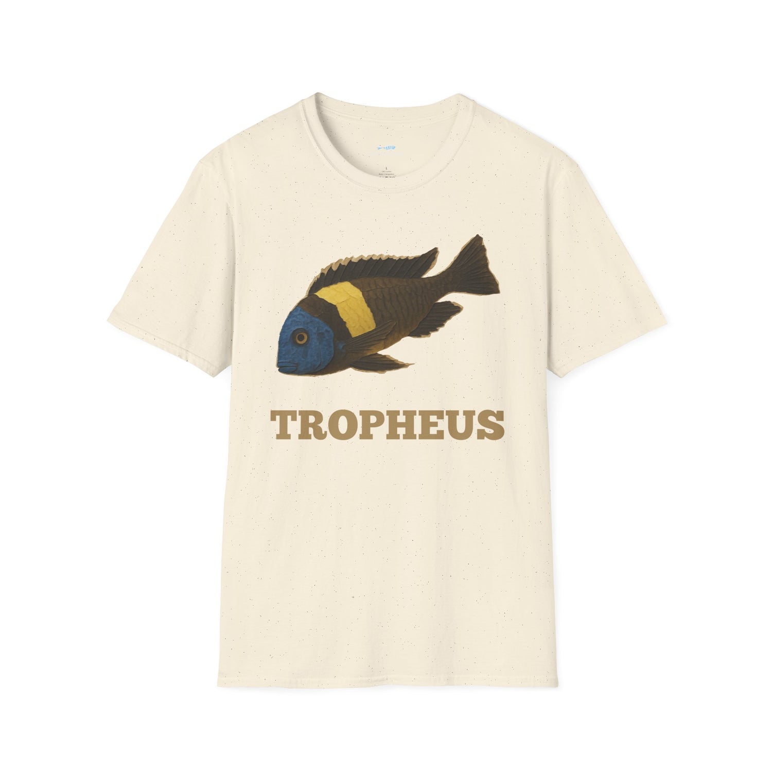 Tropheus Cichlid Fish T‑Shirt — Retro Aquarium Fish Tee