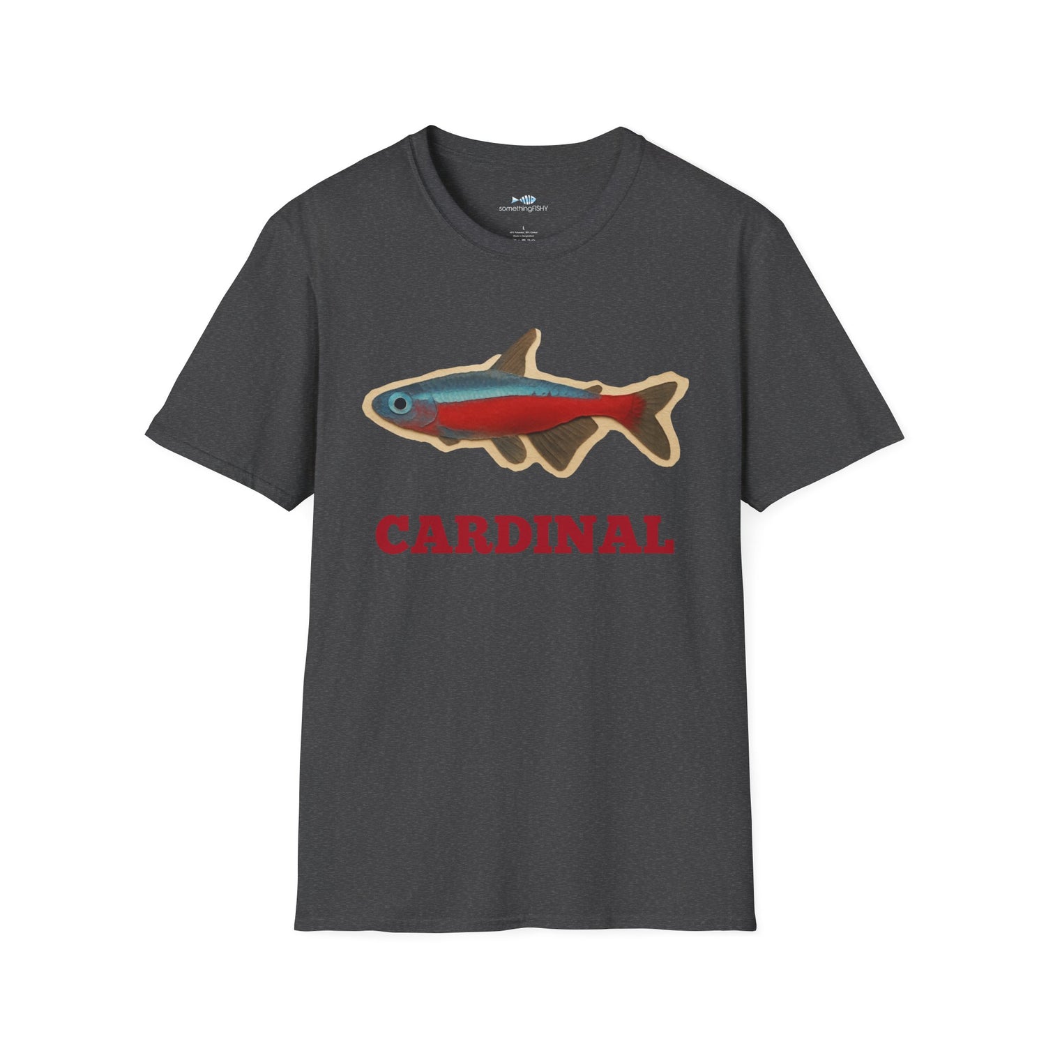 Cardinal Tetra Fish Tee — Cute Aquarium Fish Shirt