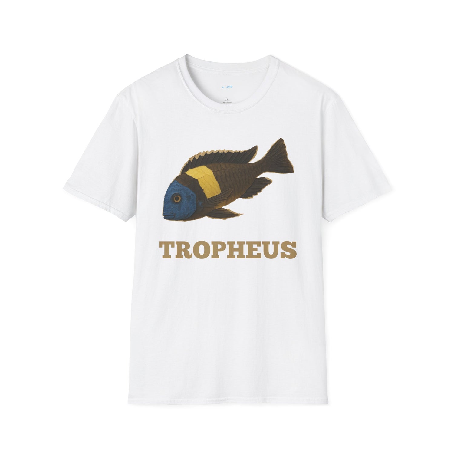Tropheus Cichlid Fish T‑Shirt — Retro Aquarium Fish Tee