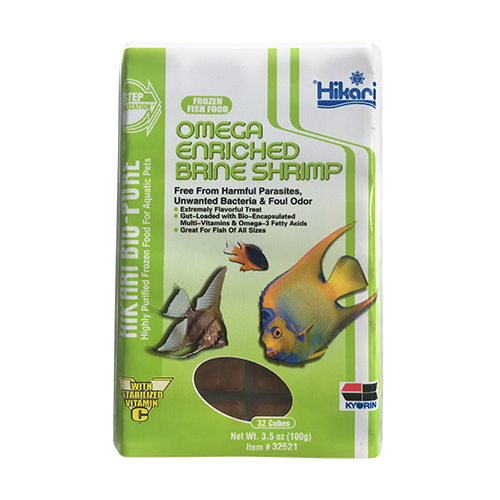 Hikari Frozen Omega Brine Cube