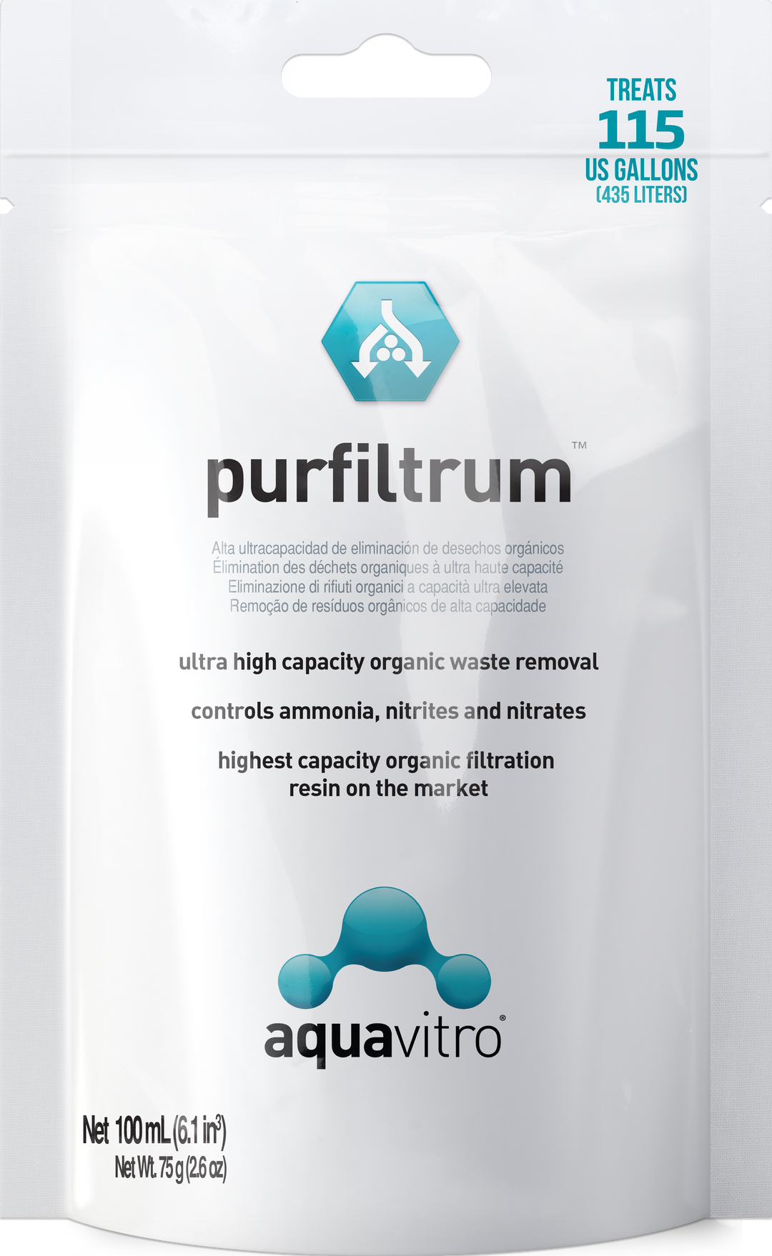 Aquavitro Purfiltrum 75g Bag – SomethingFishyLLC